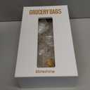 Libreshine Extra Large White Bamboo Grocery Bag Holder for Plastic Bags, Under Sink Cabinet or Wall Mounted Organizer, Space-Saving Bag Dispenser for Kitchen, Pantry, Laundry Room, Garage