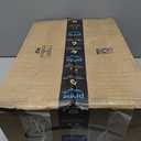 AMNOW Collapsible Folding Wagon Cart, 350 LBS Utility Large Capacity Cart Foldable Wagon with All Terrain Wheels Grocery Wagons Carts for Garden Shopping Sports Camping, Black