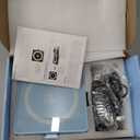 Coffee Mug Warmer, Smart Mug Warmer, 15W Wireless Phone Charging, 3 Heat Settings Temperature Controlled, 8H Auto Off, Candle Warmer, Safe for Heating Coffee, Beverage, Milk, Tea