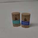 Dr. Squatch Natural Deodorant for Men - Odor-Squatching Aluminum Free - Coconut Castaway & Fresh Falls (2.65 oz, 2-Pack)