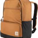 Carhartt Insulated Two Compartment Cooler, Durable Water Repellent Material W/Front Zippered Pocket for Camping, Beach & Travel