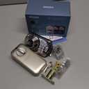 TEEHO TE002 Fingerprint Door Lock - Keyless Entry Door Lock - Electronic Keypad Deadbolt - Smart Locks for Front Door - Auto Lock - Easy Installation - Satin Nickel