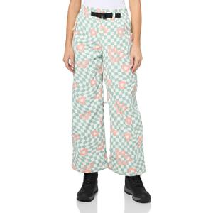 Roxy Women's Bleeker Snowboard Pant 10k Waterproof, Pfas-free, Venting, Boot Gaiter, Hem Lift System (XL)