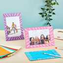 Juvale Cardstock Picture Frames - 4x6 in, Multicolor, 50 Pack - Paper Photo Frames for DIY & Classroom Crafts
