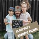 Dad Gifts from Daughter Son Family for Men,Unique Fathers Day Hat Gift for Christmas Birthday (One Size, 13.grey)