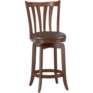 Hillsdale Savana Swivel Counter Stool, Cherry