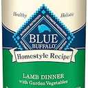 Blue Buffalo Homestyle Recipe Adult Wet Dog Food, Made with Natural Ingredients, Lamb Dinner with Garden Vegetables, 12.5-oz Can (Pack of 12) Best By 2028 March 04