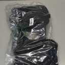 Luoika Women's Extra Wide Calf Cowboy Knee High Boots, Wide Width Cowgirl Slouchy Boots Chunky Pump Heel Plus Size Western Boots.230702 Black 10XW