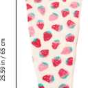 Healifty Hair Towel Wrap Coral Fleece Hair Drying Towels Cute Strawberry Absorbent Bath Hat Girl Shower Hat Quick Dry Cap Hair Wrap for Bathing