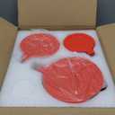 M MCIRCO 6 Pcs Glass Measuring Cups with Lids Set, 1-Cup, 2-Cup, 4-Cup Measuring Jugs with Handle, Nesting Liquid Measuring Cups for Kitchen