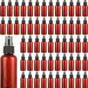 2oz Small Spray Bottle, 60 Pcs Plastic Spray Bottles Fine Mist Mini Spray Bottles Refillable Liquid Containers with Labels and 5 Funnel for Plants Cleaning Solutions, Essential Oils, Colognes, Travel