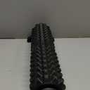 RUNWE Foam Roller with Stand - Bracket Foam Roller for Back Pain, 21 inch Trigger Point Deep Tissue Massage Roller, Medium Density Grid Bracket Foam Rollers, Leg Roller for Muscles Deep Tissue (Black)