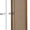 SOFE Long Framed Bulletin Boards for Walls, 44 X 17 Inches Linen Pin Board, Farmhouse Photo Display Board, Large Home/Office Dorm Memo Board Organizer Wall Decorative, Vertical, 44.1" x 16.9"