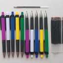 Ballpoint Pens & Pen Refills,0.7mm Ballpoint Pen Refills, Blue Ink, 10 Pens With 20 RefillsValue-for-Money Set(Blue Pen & Refill).