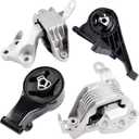 Engine Motor Mount & Transmission Mount Set Compatible with 2011-2017 Chevrolet Cruze 1.4L Automatic Transmission 4PACK Replaces# A5430 A5510 A5563 A5579