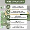 Cat Food and Water Bowl  Avocado Cat Bowl with Water Dispenser Pet Bowl& Small Dogs, Non-Spill, Anti-Choke, Eco-Friendly Dog Feeding Bowl Water Fountain 3-in-1 (Gray&White)