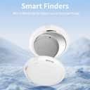 2 Pack Tracker Tags [Apple MFi Certified] Pair with Apple Find My (iOS Only) Bluetooth Air Smart Tags Key Finder Item Locator Waterproof Finder Worldwide Tracking for Pets Wallet Backpack Dogs Luggage