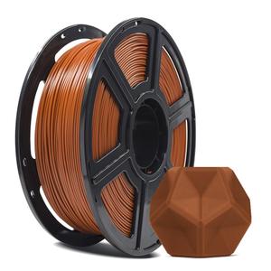 FLASHFORGE 3D Printer Filament, PLA PRO Filament 1.75mm, 1KG Spool (2.2lbs), Dimensional Accuracy +/- 0.02mm for FDM 3D Printers, Better Tenacity & No Knotting (Brown)