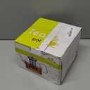 HIWARE 1000ml Glass Teapot with Removable Infuser, Stovetop Safe Tea Kettle, Blooming and Loose Leaf Tea Maker Set (33 oz)