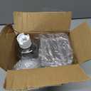 lemtrflo No Mess Bird Feeder Water Dispenser Set, Bird Feeder for Cage, Cage Accessories for Cockatiels, Finches, Budgies and Canaries (grey)