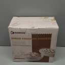 SORON Sourdough Starter Kit, Banneton Bread Proofing Basket with Glass Sour Dough Starter Jar, Sourdough Bread Baking Supplies Tools, 9" Round & 10" Oval Banneton Baskets, Gift Set for Homemade Making