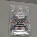 Locmeo 24 Pcs Baseball Clear Goodie Bag with Handles PVC Sport Theme Candy Treat Bags Bulk for Sports Team Gifts Birthday Party Favors, 8 x 8 x 3.15 Inches