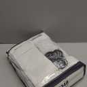 90 Inch Pinch Pleated Linen Blackout Curtains 2 Panels for Living Room Cream Natural 100% Black Out Curtains 90 Inches Long Pinch Pleat Dual Layer Drapes Birch Ivory Drapes for Dining Bedroom Office (40"W x 90"L (Pack of 2))