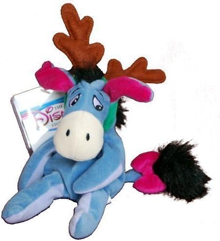 Disney Bean Bag Plush Eeyore Reindeer b