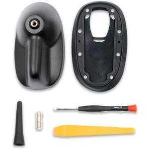 Large Type Roof Antenna Mount Base with Rubber Gasket&Short Sport Antenna Fit for Mini Cooper/Cooper S Clubman R55 2008-2015,Fit for Mini Cooper/Cooper S Hatchback R56 2007-2013