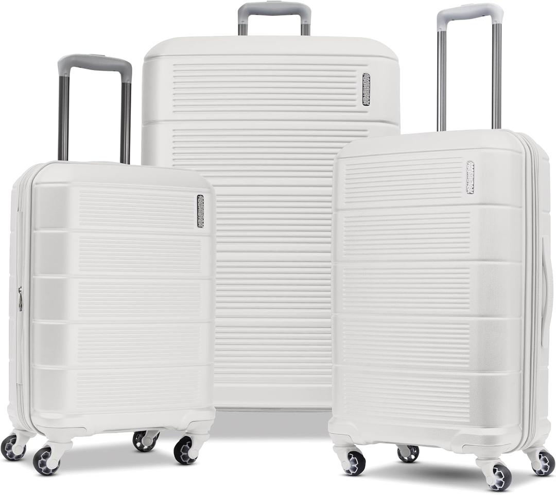 American Tourister Stratum 2.0 Expandable Hardside Luggage with Spinner Wheels, 3-Piece Set