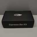 IKAPE 58mm Black Espresso Tool Set 8 IN 1, Coffee Tamper, Distributor, Magnetic Funnel, Puck Screen, Tamper Station, Stirrer Distribution Tool, Cleaning Towel and Brush