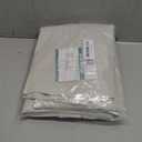 H.Versailtex Blackout Energy Efficient Tie Up Shades Home Decor Rod Pocket Panels for Small Window (42W x 63L, Ivory/Cream, 2 Panels)