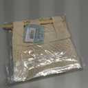 Concepts 8 x 33 Inch Crochet Wall Pocket Organizer Triple Pocket Cotton Wall Storage Boho Hanging Organizer Vertical Decor Natural Handmade Mount Storage for Small Spaces