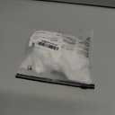 OYOANGLE Women's Lingerie Lace Ruffle Panties Bowknot Mid Waist Thongs Underwear (White)