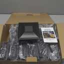 JOFIOS Solar Post Cap Lights Outdoor 12pack, Waterproof Solar Powered Deck Fence Post Lights for 4x4 Wood/Vinyl Posts, Solar Outdoor LED Light with Cool/Warm Lighting Decorate Garden Patio Porch (Black)