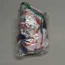 Womens High Waisted Swimsuits with Boy Shorts Brazilian Triangle Top Stripes Halter Bikini Two Piece Bathing Suits, Larg