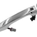 JDMON Exterior Chrome Door Handle Replacement for Hyundai Elantra 2017 2018 2019 2020 Replacement for 82651-F2210 82652-F2020 Front Left Driver Side Outer Outside Handle w/Smart Entry