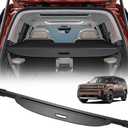 Fit for Hyundai Santa Fe 2024 2025 Cargo Cover, Retractable Rear Trunk Cover Luggage Privacy Security Anti-Peeping Shade Shield, 2024 2025 Hyundai Santa Fe Accessories (Black)