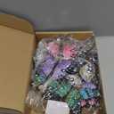 24 Pcs Monarch Butterfly Decorations 4 Size Artificial Monarch Feather Fake Butterfly Picks Crafts with Wire for Wall Flower Pot Spring Floral Party Home Decor(Fresh Colors)