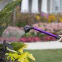 Dramm RainSelect Rain Wand 16 Inch Aluminum Watering Wand with 9-Pattern Adjustable Spray Head & One Touch Thumb Control Valve Garden Hose Wand for Containers, Raised Beds & Hanging Baskets Red