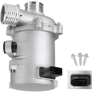 Water Pump Compatible with BMW X1 320i 320i xDrive 328i 328i xDrive 2012-2018 2.0L L4, Electric Engine Assembly Water Pumps Replaces 11517597715, 11517571508, 320005A2191