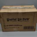 Haunted Hill Farm Lifesize 5.5-Ft Animatronic Scary Talking Clown Holding Knife with Touch Activated Lights and Sound, Battery-Operated Indoor or Covered Outdoor Halloween Decoration