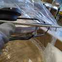 Ceiling Fans with Lights, 24'' Low Profile Ceiling Fan with Remote, 3000-6500K Dimmable Flush Mount LED Fan Light, APP Control 6 Winds Speed Fandelier Ceiling Fan for Bedroom Living Room Kitchen Gym (Black)