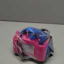 Balloon Pump Electric, Portable Automatic Dual Nozzle Inflator 110V 600W with Tying Tools for Birthday Gender Reveal Baby Shower Balloons Party Decorations (Rose Red)