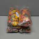 4 x 2PCS Artificial Hanging Flowers Outdoors Fake mums Plants Garden Home Decoration Fall Decor Morning Glory for Outside Planter Front Porch Patio Indoor Home Wedding Garden Porch Window Decoration