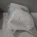 Memory Foam Bed Pillow for Sleeping, Ergonomic Cervical Contour Neck Support Orthopedic Pillow for Side Back Stomach Sleeper, Neck and Shoulder Pain (Blue)