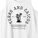 Turks and Caicos Caribbean Islands Trip Tank Top, S