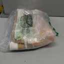 Hanging Storage Baskets, Over the Door Basket, Cotton Wall Baskets Storage, Hanging Door Basket with 4 Hooks (Jute&White)