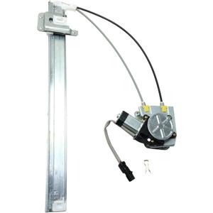 JC Whitney Window Regulator Rear, Passenger Side Compatible with Jeep Liberty 2002-2006 RH, Power, w/Motor, Ball Stud Style, w/Spring Clip, To 11-10-05 JJ491707