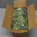 3 Pcs Total 18Ft Artificial Eucalyptus Flower Garland, Faux Eucalyptus Garland with White Roses Fake Flowers Vines for Centerpiece, Wedding, Party, Table, Background, Arch, Indoor Outdoor Decor